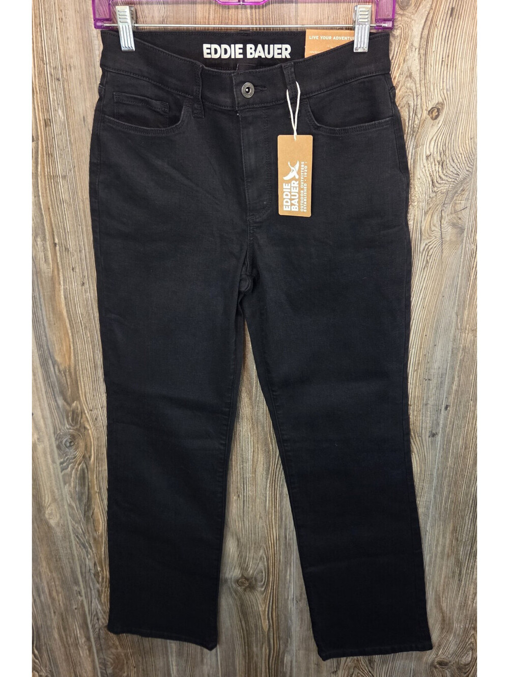 Eddie Bauer Venture Stretch Boot Cut Jeans Sz 4 (28x31) Style 2616 NEW w/ TAGS
